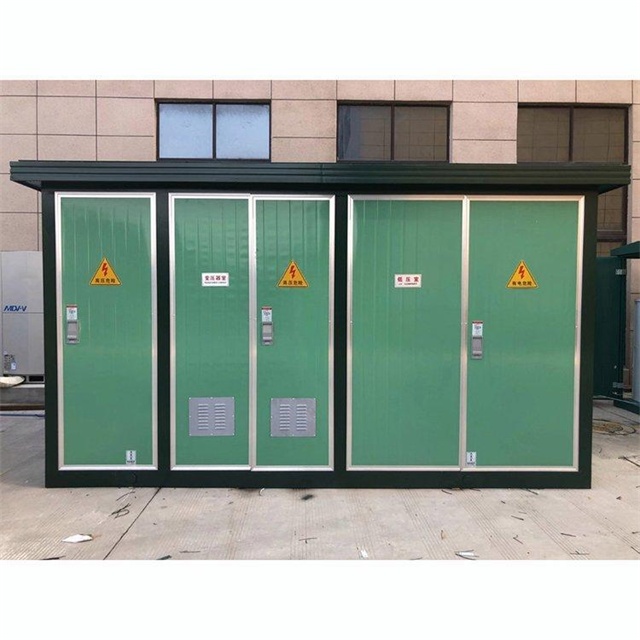 汉源1600KVA欧式箱式变压器